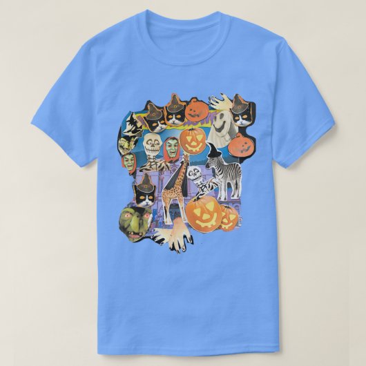 タロンガ動物園でのハロウィーン Tシャツ (デザイン正面)