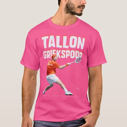 タロン・グリークスポール Tシャツ (正面)