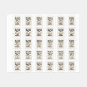 「タワクルとの喧騒 – 信仰に基づくイスラムデザイン ラベル (シート)