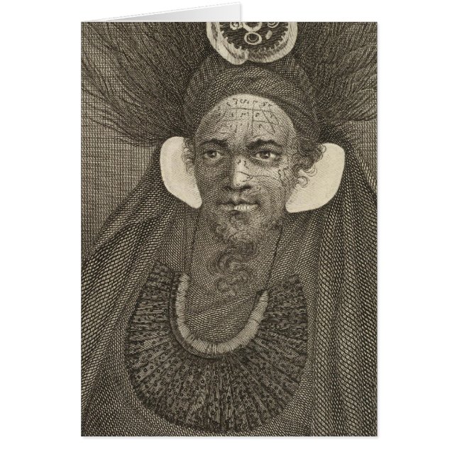 タワタ島マルケサス諸島チーフ (正面)