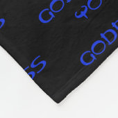 タワンダ女神ヨニ フリースブランケット (角)