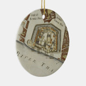 タワーおよびSt.キャサリンのタワーの詳細 セラミックオーナメント (右)