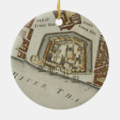 タワーおよびSt.キャサリンのタワーの詳細 セラミックオーナメント (裏面)