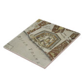 タワーおよびSt.キャサリンのタワーの詳細 タイル (側面)