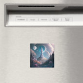 タワーお洒落ランドスケープファンタジーアート マグネット (インサイチュ (食洗機))