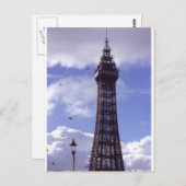 タワーとランプの柱 ポストカード (正面/裏面)