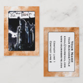 タワーの占いカード 名刺 (正面/裏面)