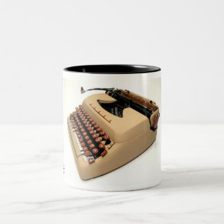 タワーの大統領のタイプライター ツートーンマグカップ