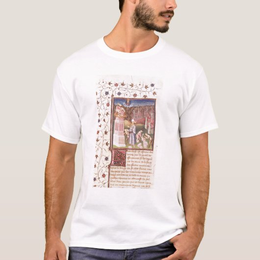 タワーの建物をの監督するNimrod Tシャツ (正面)