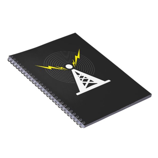 タワーアンテナハム無線オペレータ ノートブック (右側)