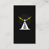 タワーアンテナハム無線オペレータ 名刺 (正面)