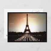 タワーエッフェル4 ポストカード (正面/裏面)