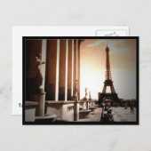 タワーエッフェル ポストカード (正面/裏面)