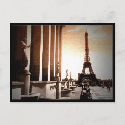 タワーエッフェル ポストカード (正面)