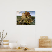 タワーオブバベルプリント ポスター (キッチン)