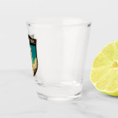 タワーオブピサイタリア旅行アートヴィンテージ ショットグラス (右)