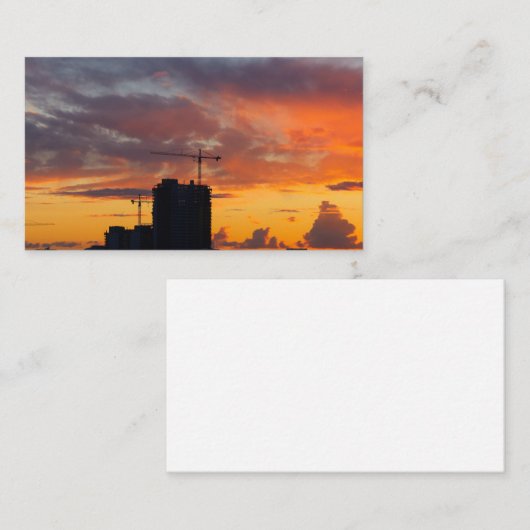 タワークレーンの名刺 名刺 (正面/裏面)