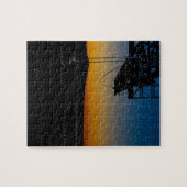 タワークレーンパズル、日の出 ジグソーパズル (横)