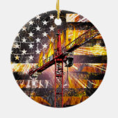 タワークレーン操作旗 セラミックオーナメント (裏面)