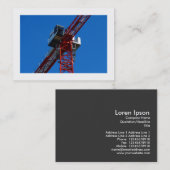 タワークレーン 名刺 (正面/裏面)