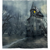 タワーシャワーカーテンにライト シャワーカーテン (正面)