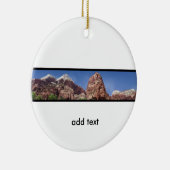 タワーズオブザヴァージンパノラミック セラミックオーナメント (右)