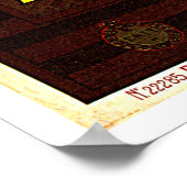 タワーズオブボローニャイタリアヴィンテージ ポスター (角)