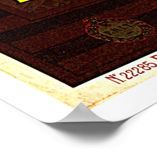 タワーズオブボローニャイタリアヴィンテージ ポスター (角)