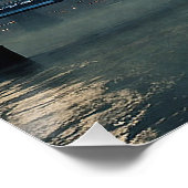 タワーブリッジとロンドンフォグ ポスター (コーナー)