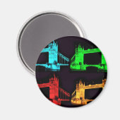 タワーブリッジコラージュ マグネット (正面/裏面)