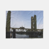 タワーブリッジフリースブランケット フリースブランケット (正面(横))