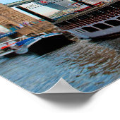 タワーブリッジリバーテムズロンドン ポスター (角)