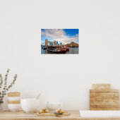 タワーブリッジリバーテムズロンドン ポスター (キッチン)