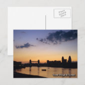 タワーブリッジロンドンはがき ポストカード (正面/裏面)