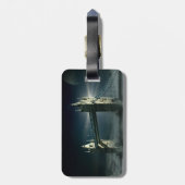 タワーブリッジロンドンインナイトフォグ ラゲッジタグ (裏面縦)