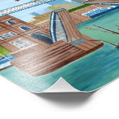 タワーブリッジロンドンフォト拡大 フォトプリント            (角)