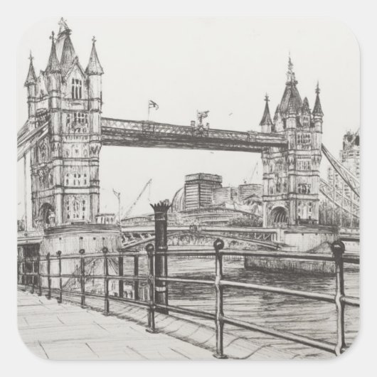 タワーブリッジロンドン2006 スクエアシール (正面)
