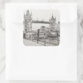 タワーブリッジロンドン2006 スクエアシール (バッグ)