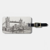 タワーブリッジロンドン2006 ラゲッジタグ (正面横)