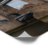 タワーブリッジロンドン ポスター (角)