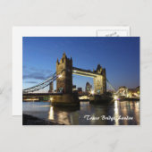 タワーブリッジロンドン ポストカード (正面/裏面)