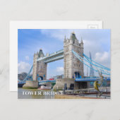 タワーブリッジロンドンUKポストカード ポストカード (正面/裏面)