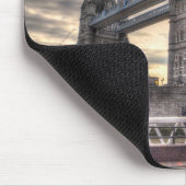 タワーブリッジ&ザシャード，ロンドン，イギリス マウスパッド (コーナー)