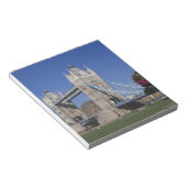 タワーブリッジ，テムズ川，ロンドン，イギリス ノートパッド (アングル)