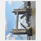 タワーブリッジ フリースブランケット (正面)