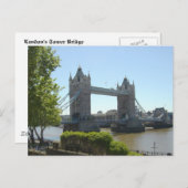 タワーブリッジ ポストカード (正面/裏面)