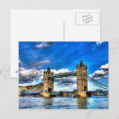 タワーブリッジ ポストカード (正面/裏面)