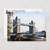 タワーブリッジ ポストカード (正面/裏面)