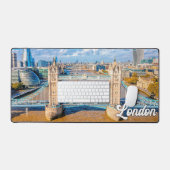 タワーブリッジ,ロンドン,イギリス デスクマット (キーボード&マウス)
