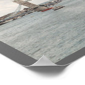 タワーブリッジ（ロンドン） ポスター (角)